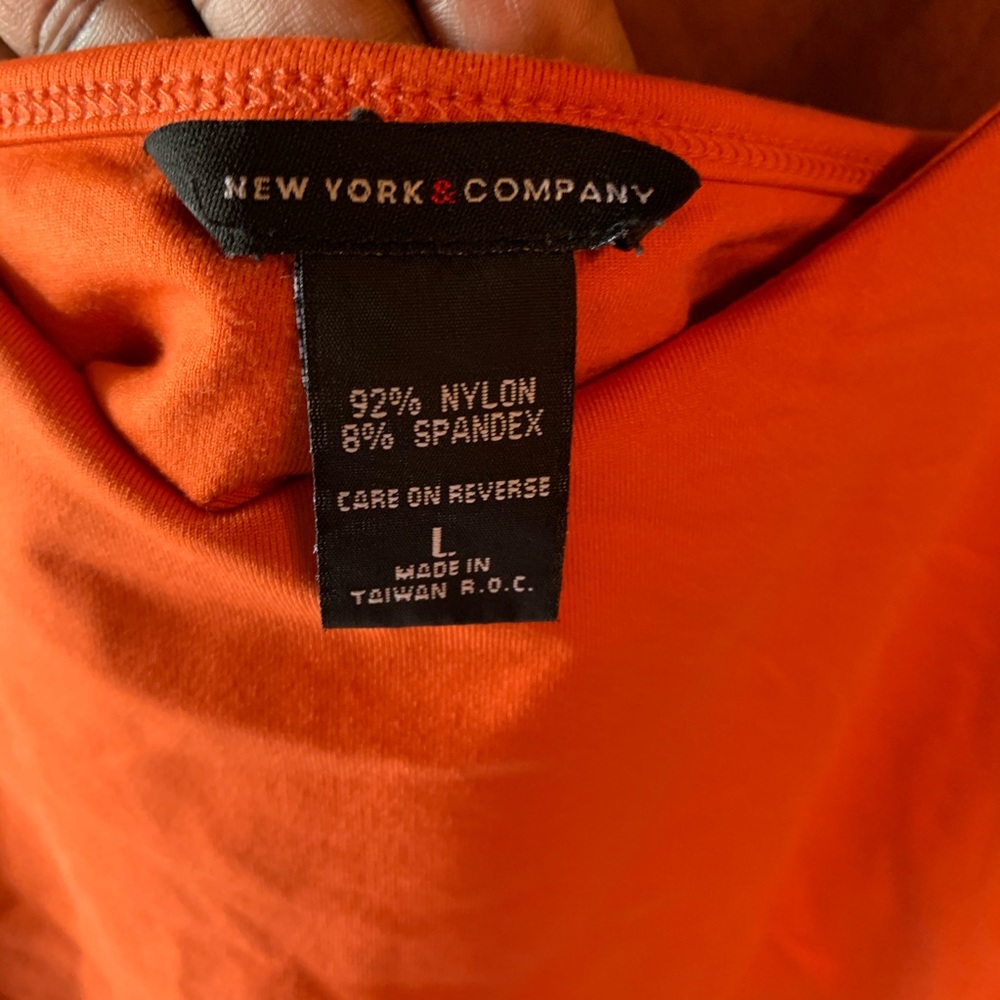 New York & Co cami coral adjustable straps - Picture 2 of 2